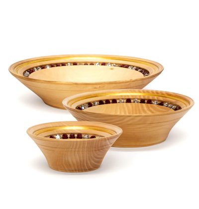 Luxury serving bowls AMBRINE | Natalis - Emozioni d'Arte