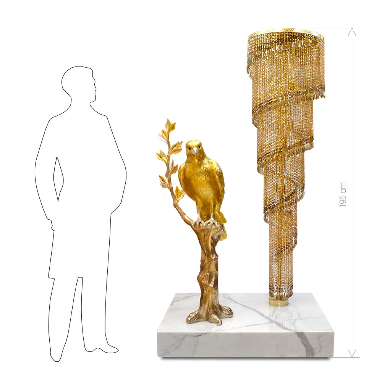 Kaddour - Marble base | Natalis Luxus
