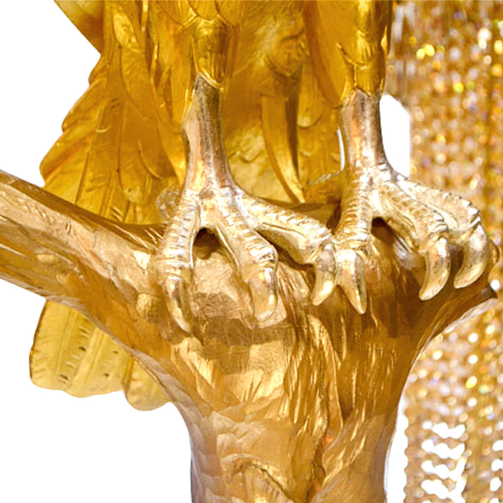 Kaddour - the sculpture by hand with various shades of 24-karat gold leafs | Natalis Luxus